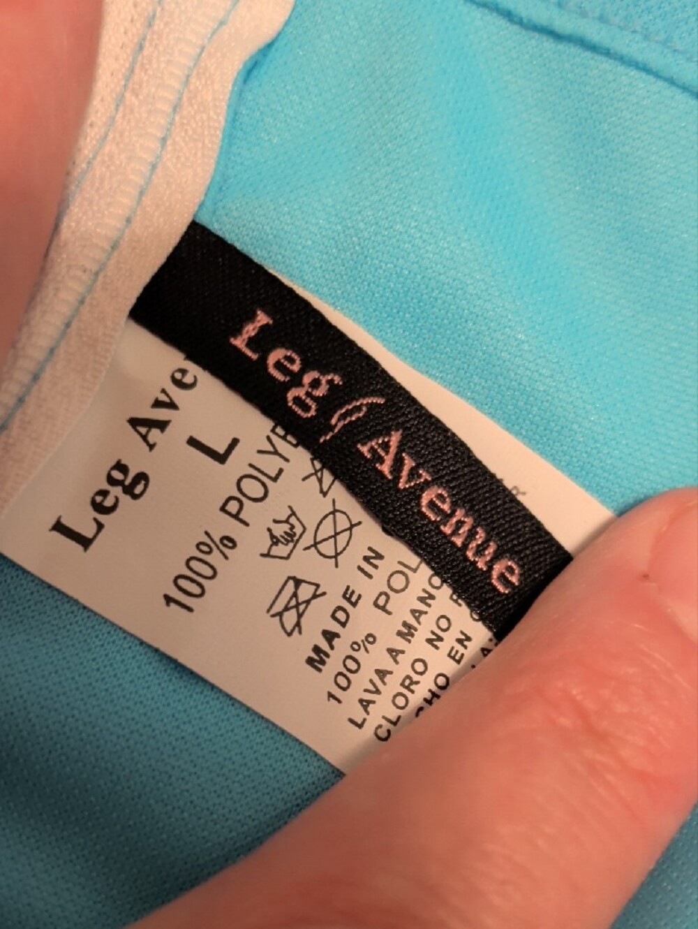 New W/Out Tags Leg Avenue Alice In Wonderland Costume Size L - Picture 7 of 9
